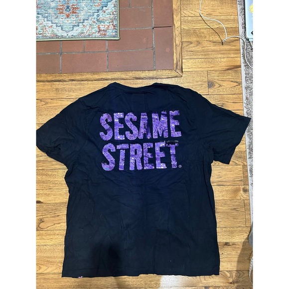 deKRYPTIC Sesame Street The Count Sequin T-Shirt Size 2XL - Picture 5 of 8